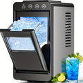Countertop Ice Maker Machine｜6‑13 Mins Fast Ice, 28Lbs/24H Self‑Cleaning Portable Ice Machine, 2 Sizes Bullet Ice for Home Kitchen Bar Party