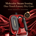 Luxury Molecular Steam Garment Steamer, Smart Multi‑Mode Clothes Iron with Integrated Storage Base, Dry & Wet Ironing for Silk Wool Suit Cotton Fabrics